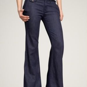 Gap 1969 modern wide leg trouser jeans size 27